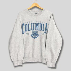 Vintage Columbia University Sweatshirt, Columbia University Men Women Shirt Tee